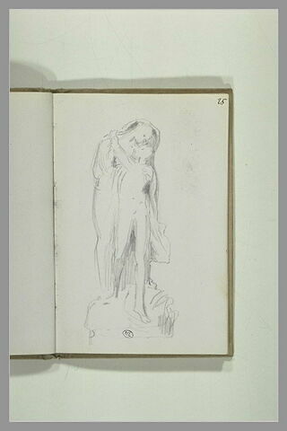 Figure derrière une figure debout, image 1/1
