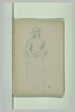 Femme debout, image 2/2