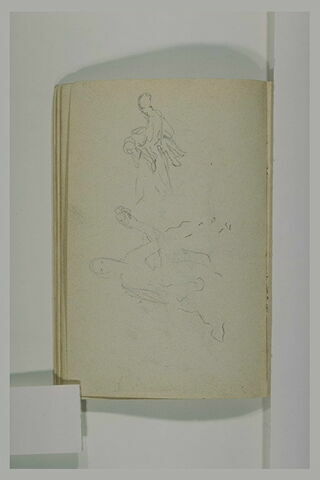 Croquis de deux figures, image 1/1