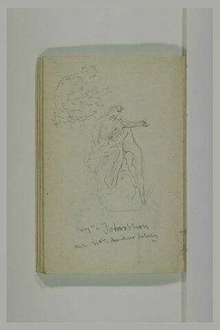Figure de profil ; deux figures enlacées, image 1/1