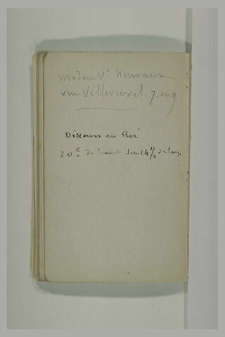 Notes manuscrites, image 1/1