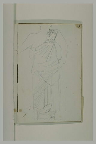 Figure drapée, image 1/1