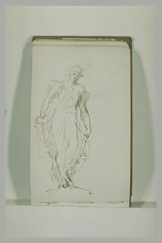 Femme drapée, debout, image 1/1