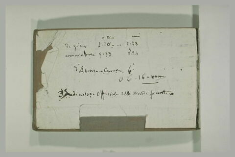 Notes manuscrites, image 1/1