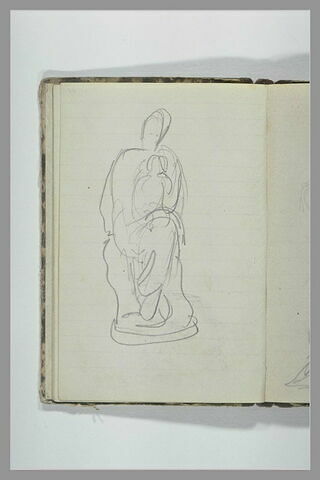 Une figure assise, image 1/1