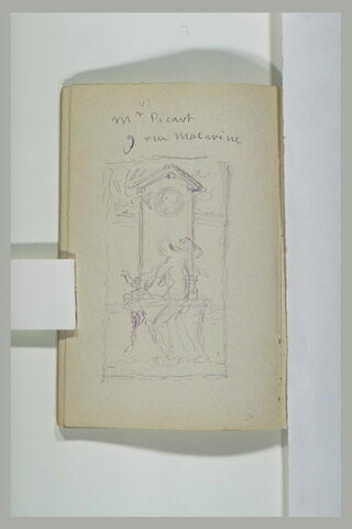 Etude pour le monument de Gustave Flaubert, image 1/1