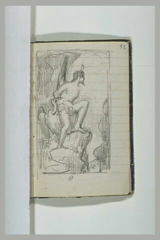 Prométhée enchaîné (copie d'après Gustave Moreau), image 1/1