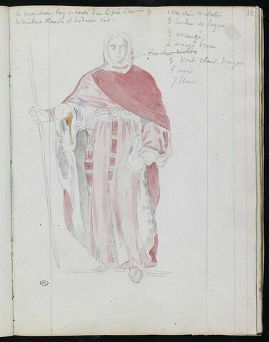 Sir William Gascoigne vêtu d'une robe et d'un manteau, tenant une lance