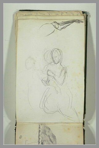 Une femme pansant le bras d'un homme, image 1/1