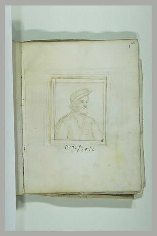 Portrait d'homme, vu en buste, tourné de trois quarts vers la droite, image 1/1