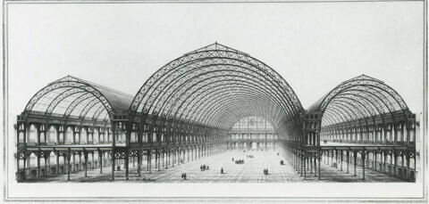 Projet pour le Palais de l'Industrie à l'Exposition Universelle de 1855