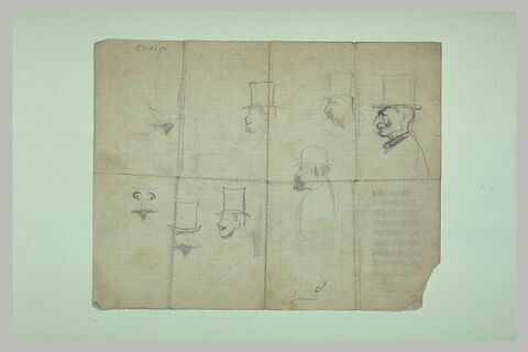 Croquis de têtes, image 1/1