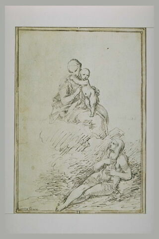 La Vierge et l'Enfant avec sainte Marie l'Egyptienne, image 3/3