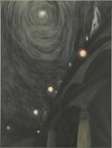 Architecture vue d'en bas : 'Clair de Lune et lumières', image 1/1