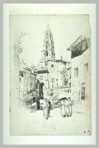 Le clocher de la cathédrale du Puy, image 2/2