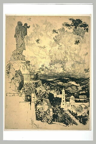 Le Puy : vue de la statue de la Vierge, image 1/1