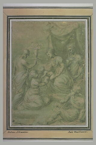 La Vierge à l'Enfant avec saint Jean, sainte Anne et deux autres figures