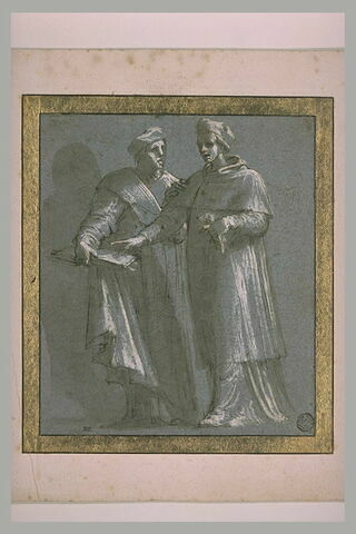 Un cardinal et un clerc, image 1/1