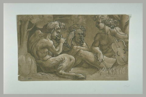 Midas devant juger entre Apollon et Marsyas, image 1/1