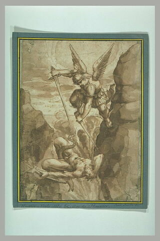 Saint Michel terrassant le démon, image 1/1