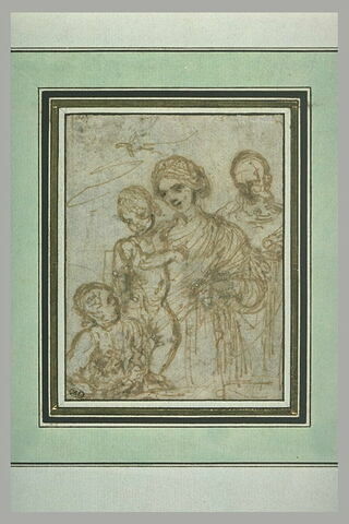 La Sainte Famille avec le petit saint Jean, image 2/2