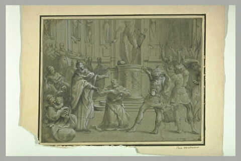 La statue d'Apollon brisée sur la prière de Saint Pierre, image 1/1