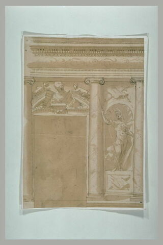Etude de décoration pour la galerie d'un palais, image 2/2