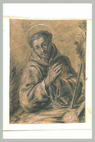 Saint François d'Assise priant, image 1/1
