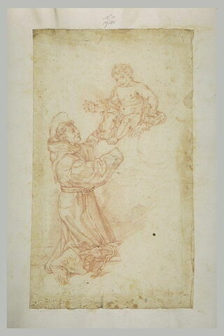 Saint François tenant l'Enfant