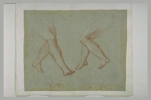 Etudes de deux paires de jambes, image 1/1