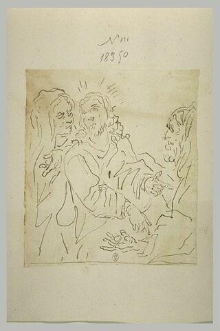 Guérison de la main sèche par le Christ, image 1/1