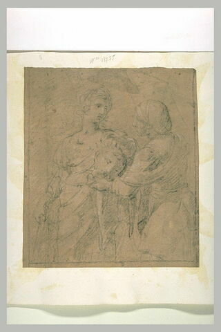 Judith mettant la tête d'Holopherne dans le sac tenu par sa servante