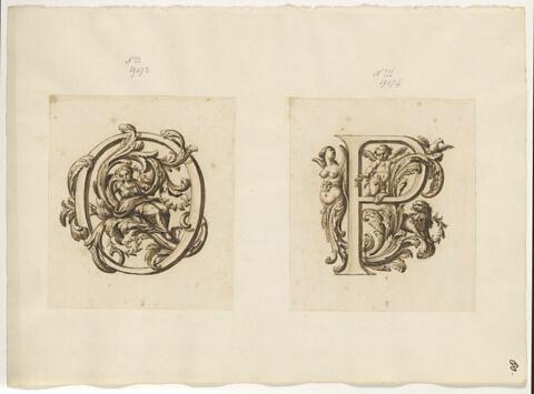 La lettre 'O' ornée, image 2/3