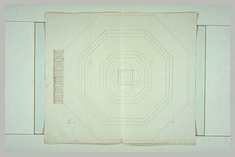 Plan d'un bassin octogonal, image 1/1