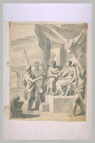 Saint Jean Baptiste reprochant sa conduite au roi Hérode, image 1/1