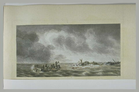 Naufrage de la gabare la Dorothée en 1769, image 1/2
