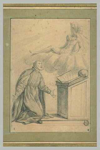 Saint adorant le Christ mort sur les genoux de la Vierge, image 4/4