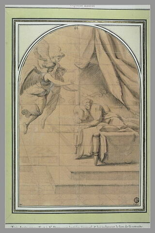 Apparition des trois anges à saint Bruno, image 2/2