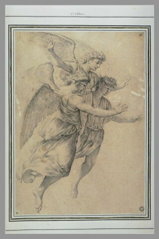 Trois anges : étude pour le septième tableau, image 2/2