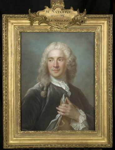 Portrait de Charles Natoire ( 1700-1777).