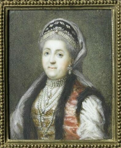 Portrait de Catherine II, impératrice de Russie