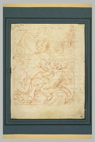 La Vierge à  l'Enfant, avec saint Jean-Baptiste, image 2/2