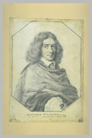 Portrait d'Antoine Furetière, image 2/2