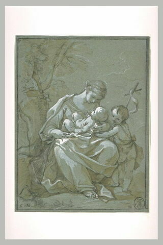 Vierge à l'Enfant avec le petit saint Jean