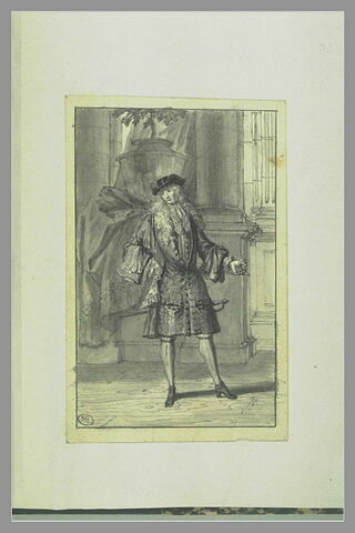 Jean-Baptiste Constantin dit Octavio dans le personnage d'Octavio de la..., image 2/2