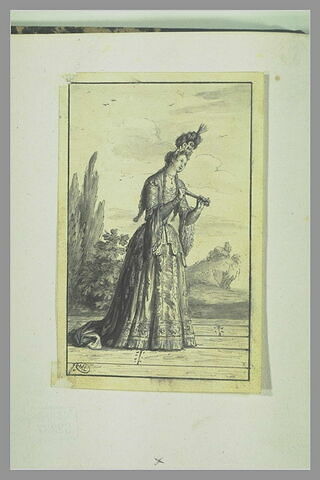 Elisabeth Daneret dite La Chanteuse dans le personnage de Babet la Chanteuse, image 2/2