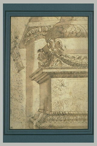 Base et chapiteau de la colonne trajane et un fourreau, image 2/2