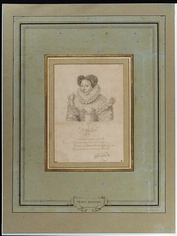 Portrait de femme, en costume Henri III, image 2/3