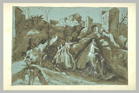 Vue des cascades de Tivoli, image 2/2