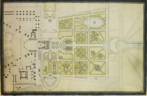 Plan général du château et du petit parc de Versailles, image 3/3